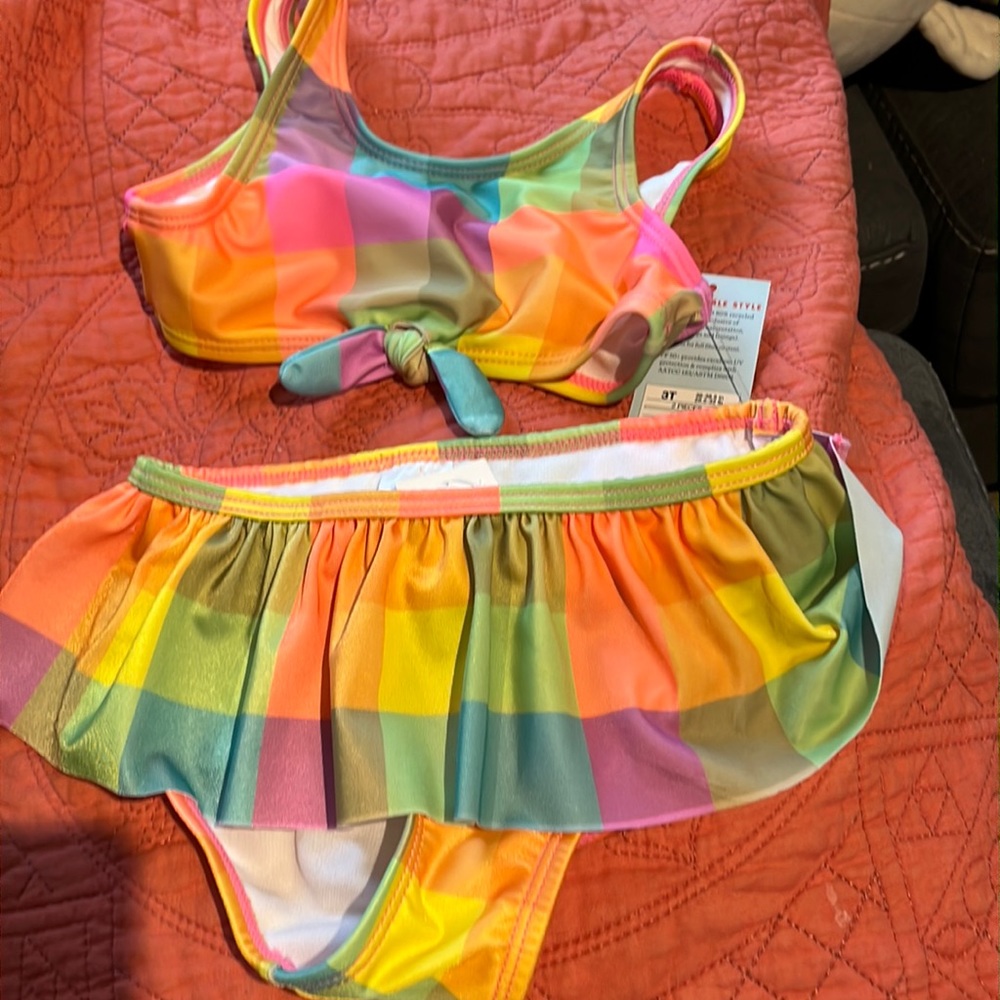 Never used 2 piece bathing suit